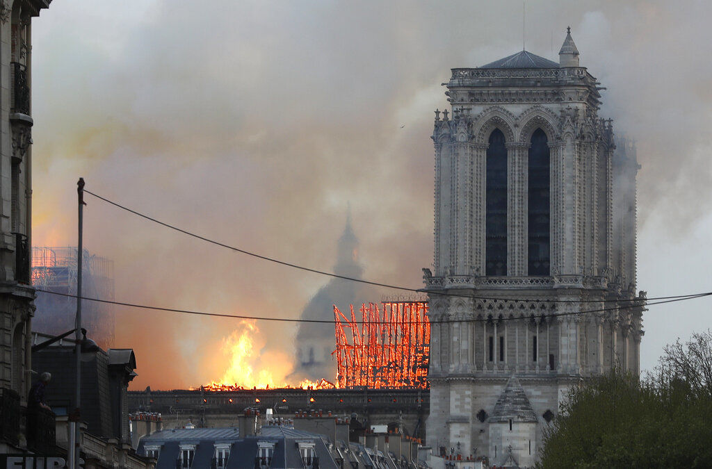 France Notre Dame Fire