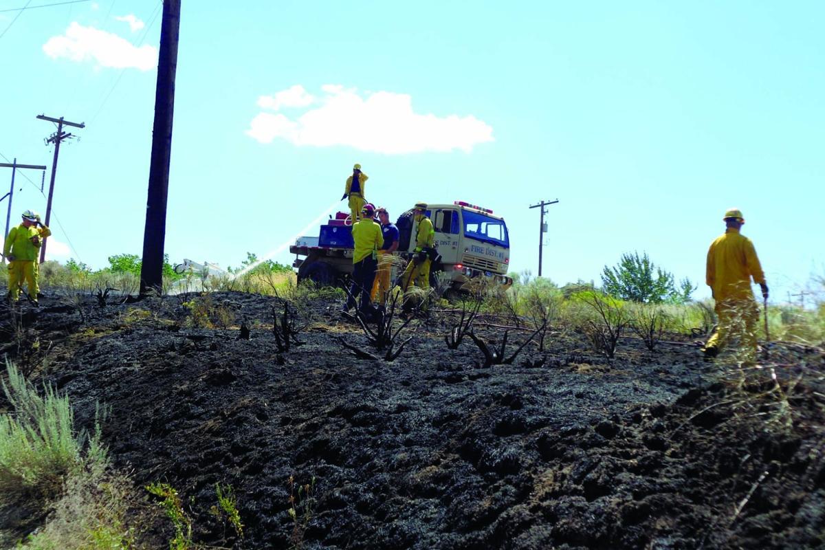 Crews douse brush fire in Klamath Falls News