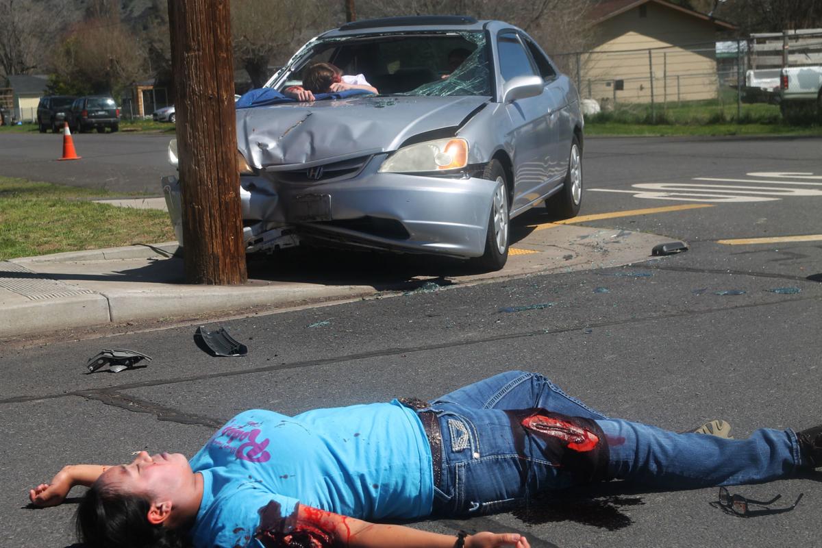 Only a drill Graphic drunk driving simulation hits home