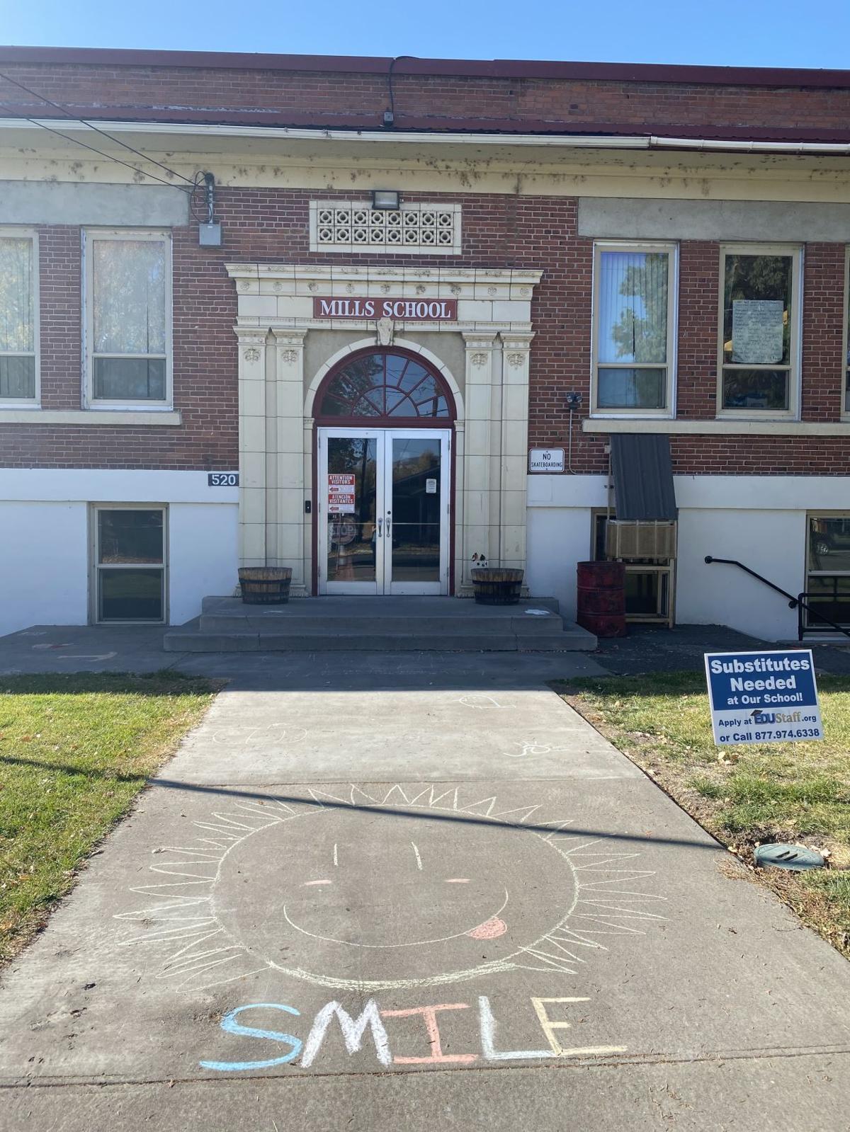 Some Mills Elementary students return to classroom Klamath