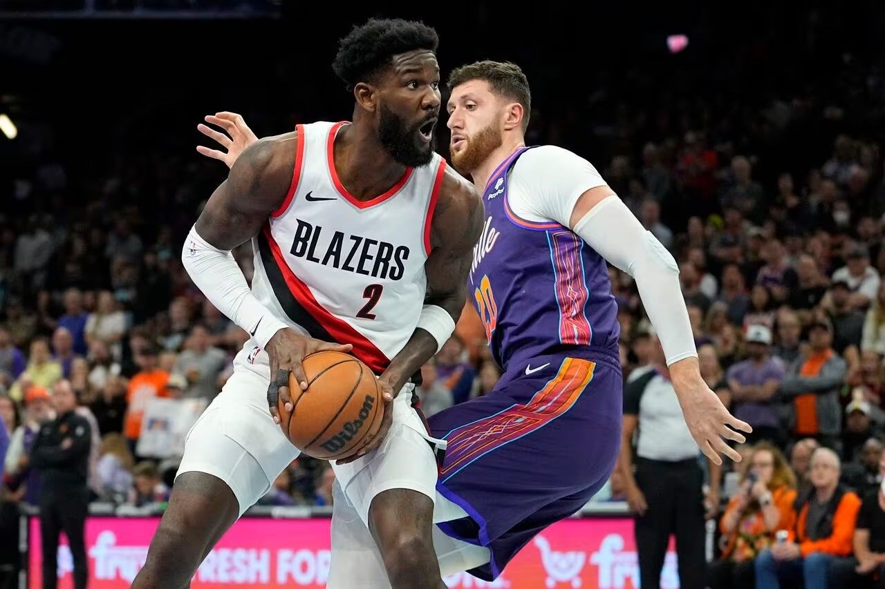 Trail Blazers’ Deandre Ayton’s Status Uncertain For Friday At Memphis ...