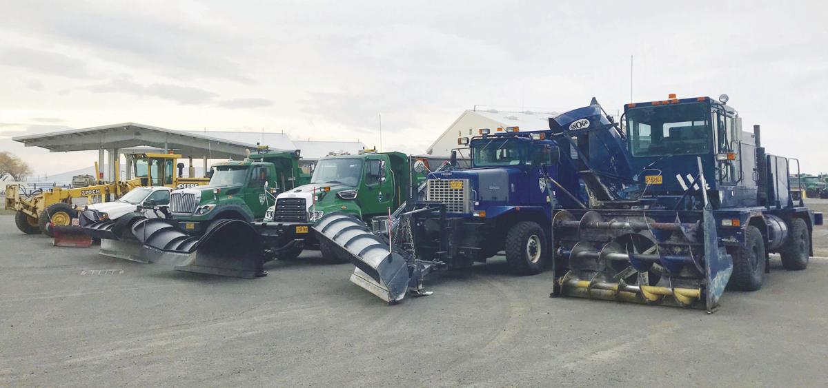 klamath fleet removal snow heraldandnews plows graders sanders including county