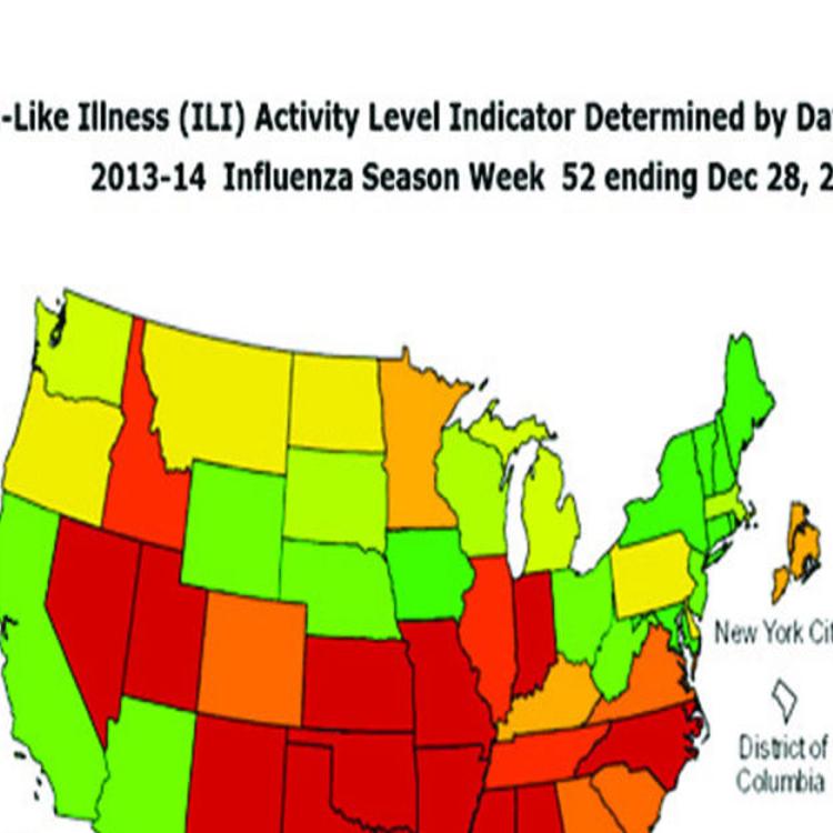 Cold And Flu Map Cold, Flu Season Ramps Up | Email Blast | Heraldandnews.com