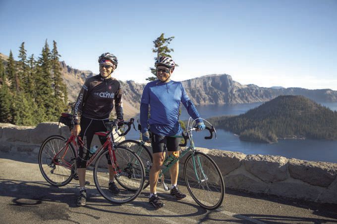 Crater lake bike store ride 2019