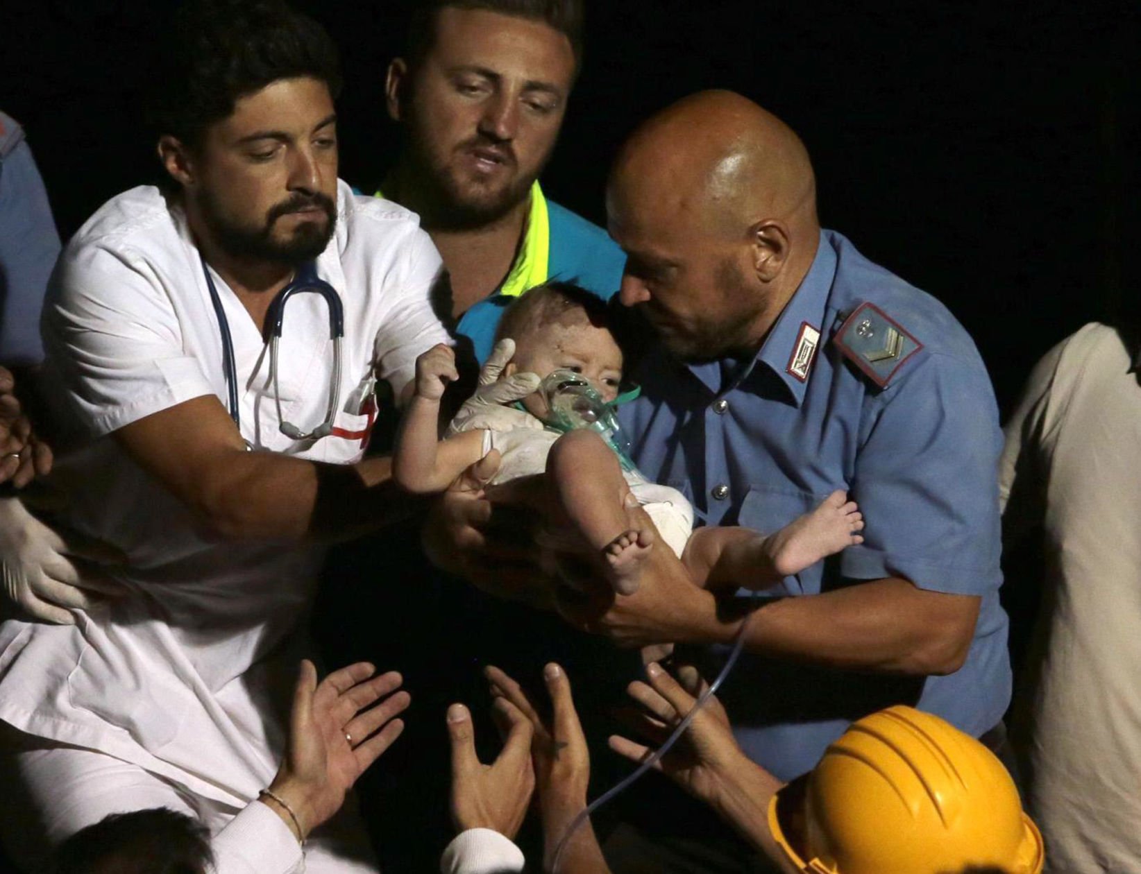 Baby rescued after deadly natural disaster