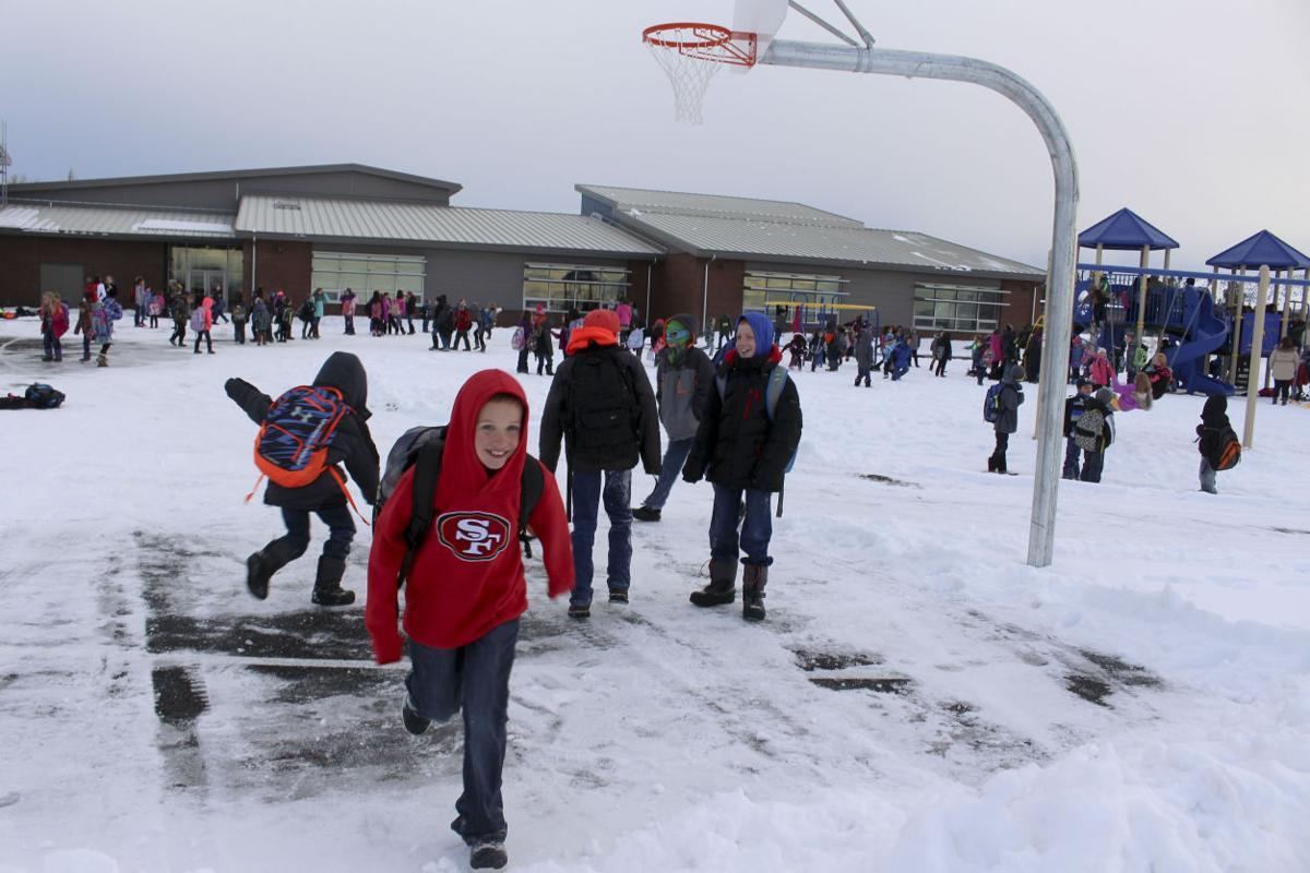 Finally here First day of school at new Henley Elementary Schools