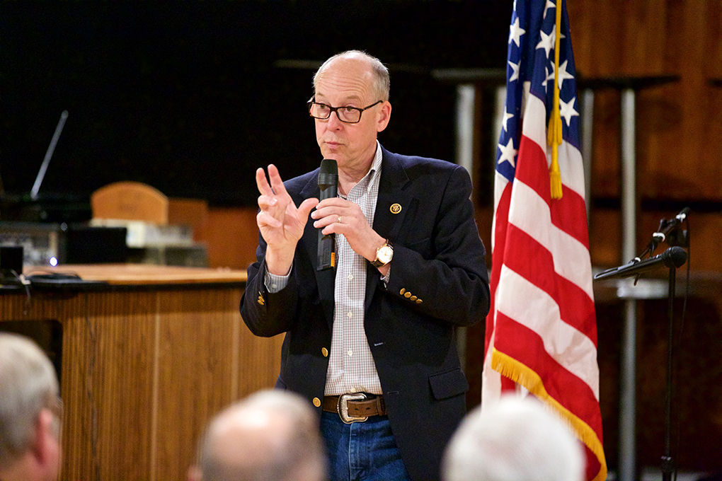 Rep Greg Walden VFW town hall meeting