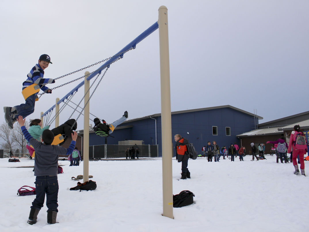 Finally here First day of school at new Henley Elementary Schools