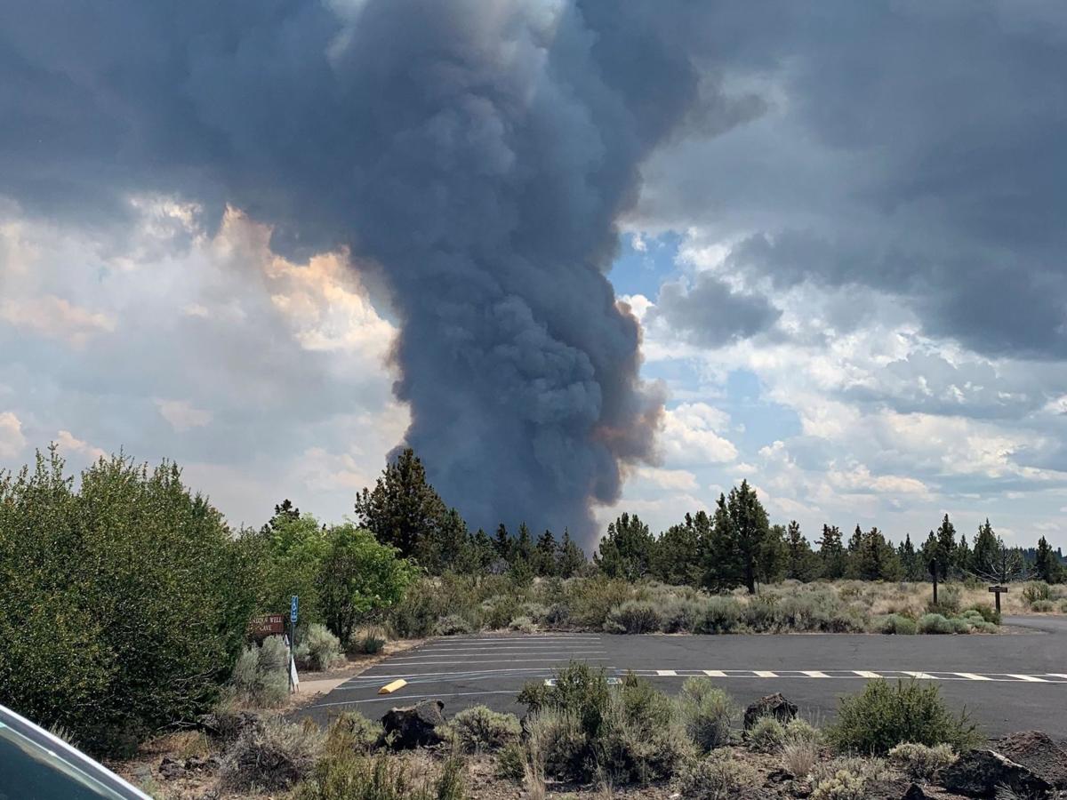 Caldwell Fire triples in size, sends smoke across basin Local News