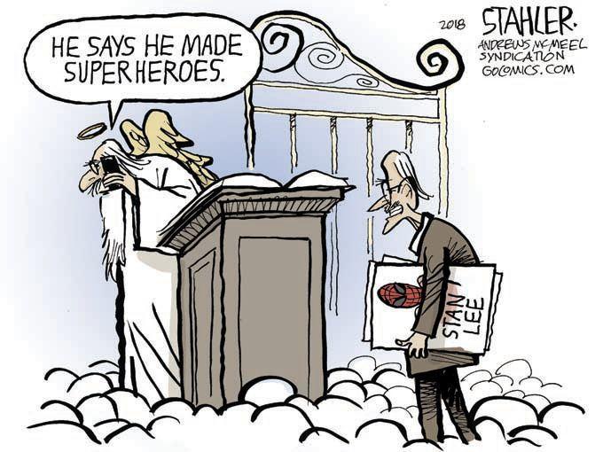 Northwest Auto Brokers >> Stan lee in heaven | Cartoons | heraldandnews.com Northwest Auto Brokers >> Stan lee in heaven | Cartoons | heraldandnews.com