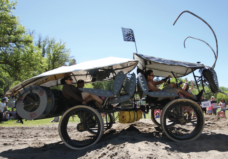 Bugging Out At The Klamath Kinetic Challenge Members