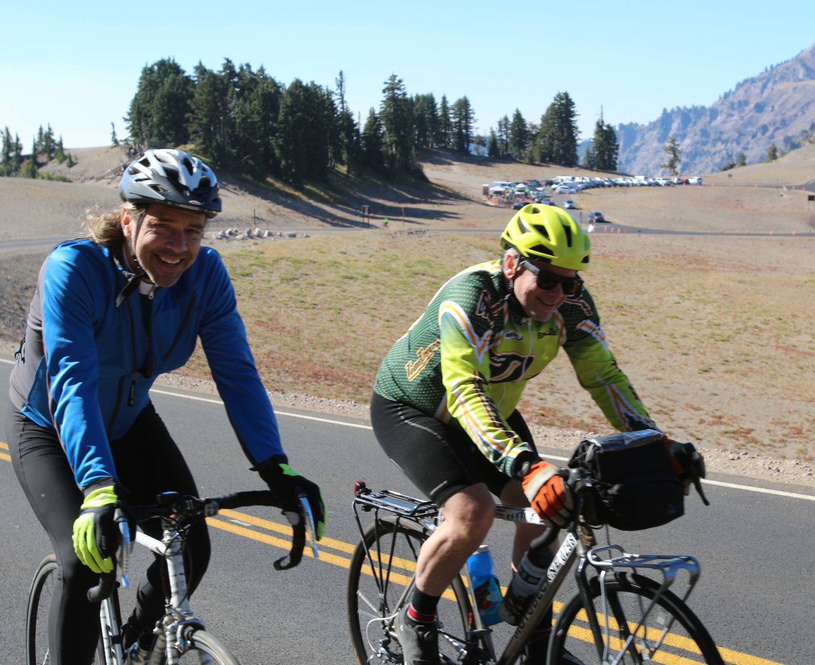 crater lake bike ride