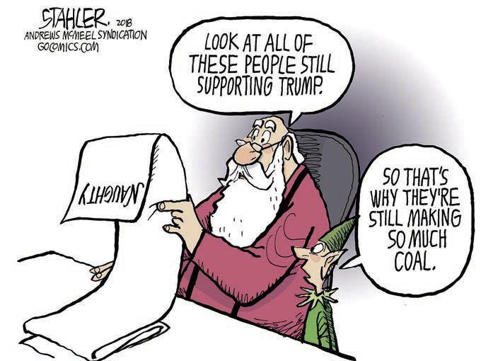 Coal in the stocking | Cartoons | heraldandnews.com