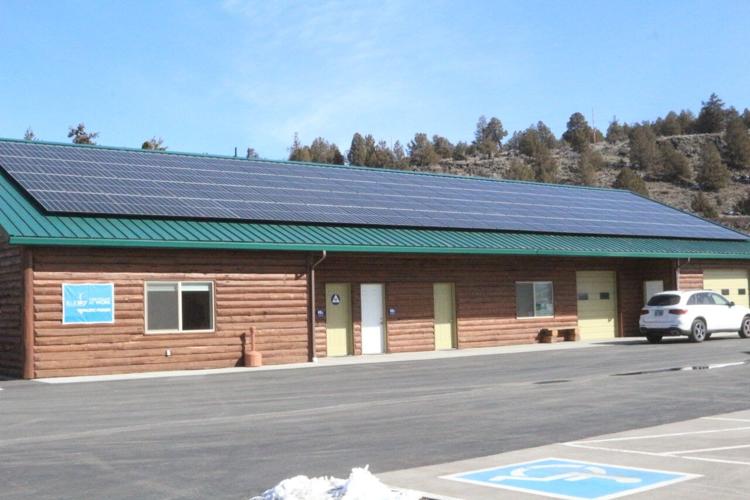 Dorris community center keeps the lights on with solar power News