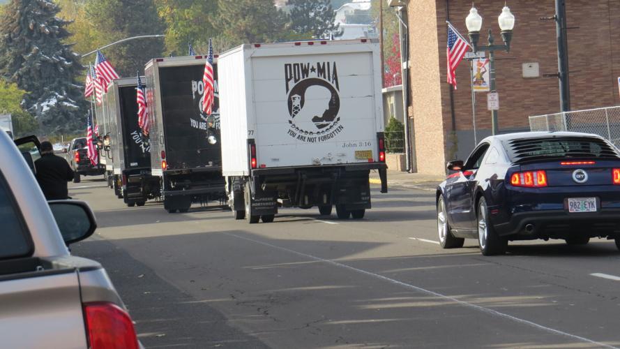 Veterans Day parade draws crowd in downtown Klamath Falls Community