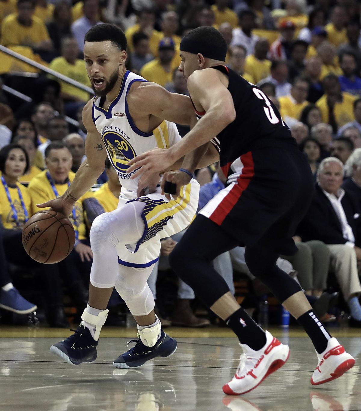 Curry Warriors Take Game 1 Of Western Conference Finals Sports Heraldandnews Com