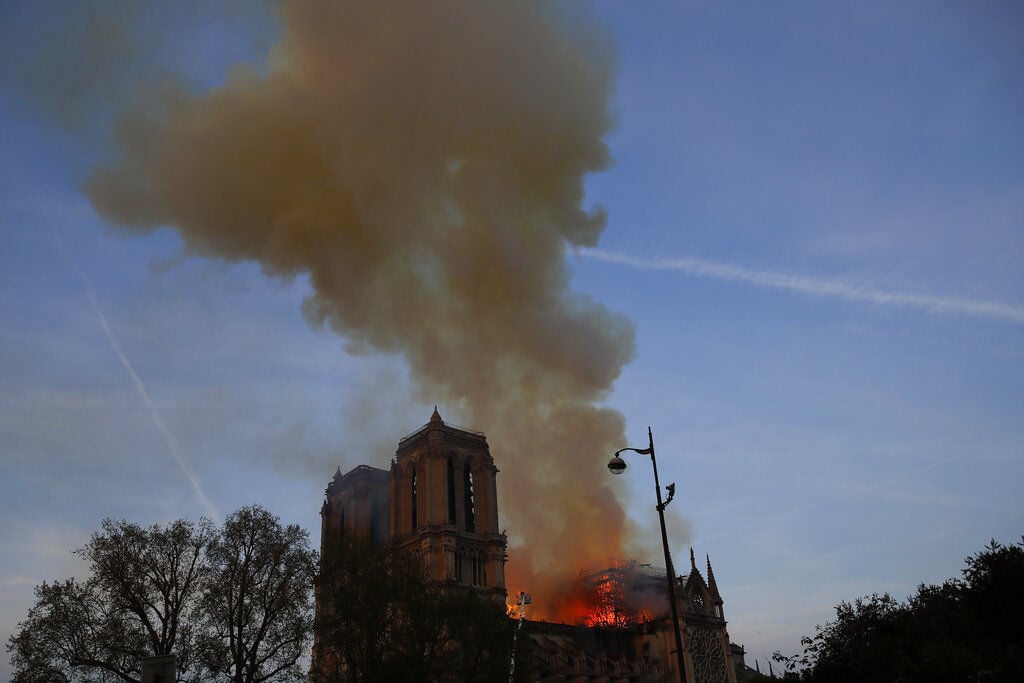 France Notre Dame Fire
