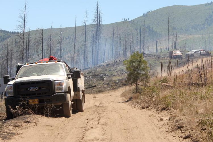 Bryant Mountain fire contained Environment