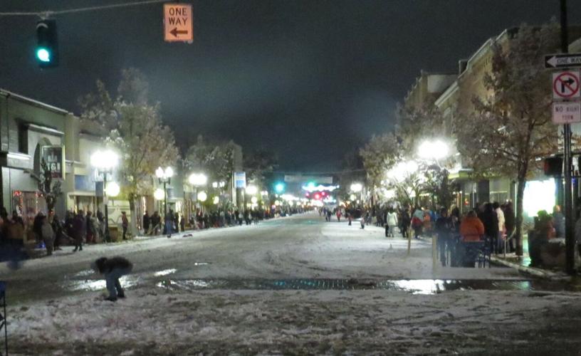 Frosty festival Snowflakes fly during parade Local News