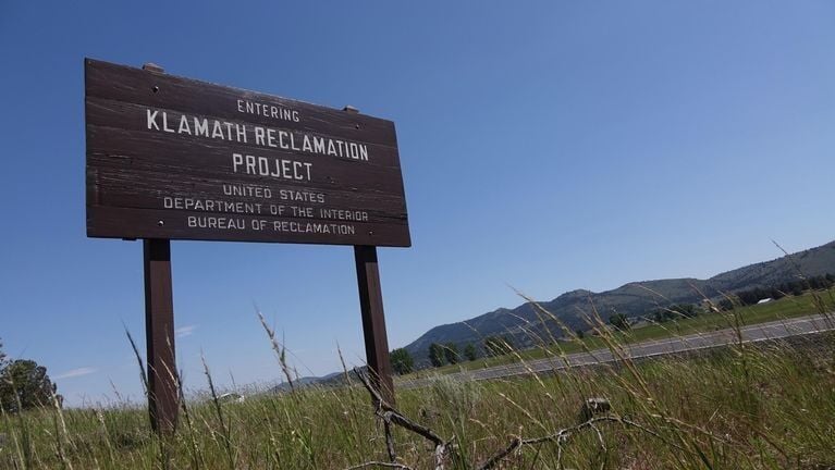 Reclamation sign