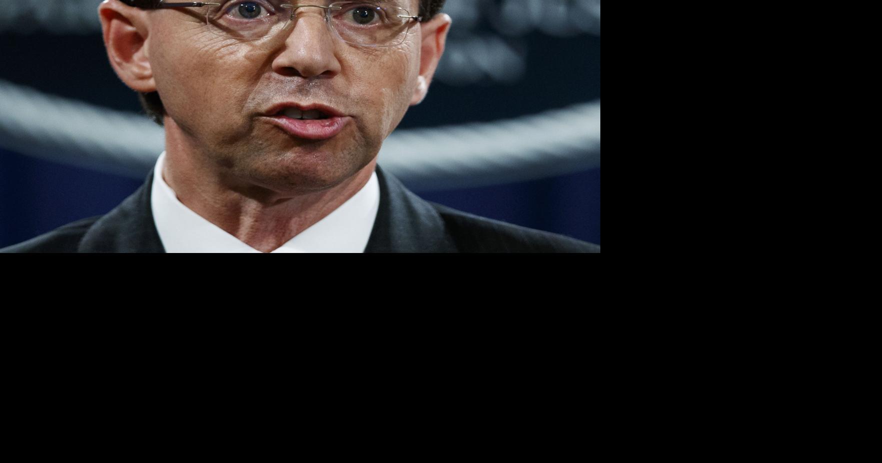 Deputy AG Rosenstein submits letter of resignation | | heraldandnews.com