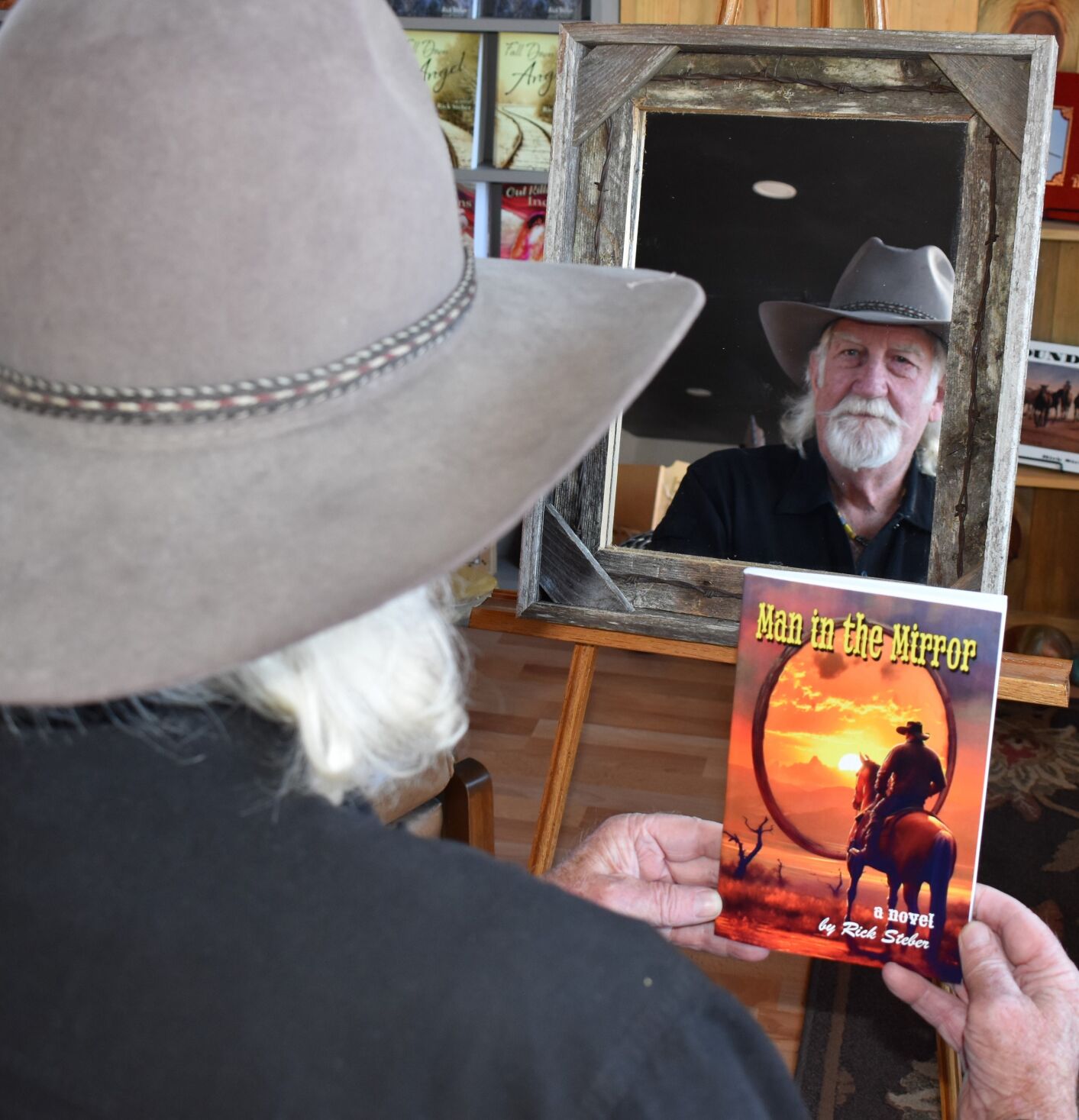 Man in the Mirror” is Klamath Basin author Rick Steber's new book