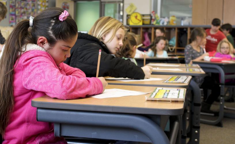 Finally here First day of school at new Henley Elementary Schools