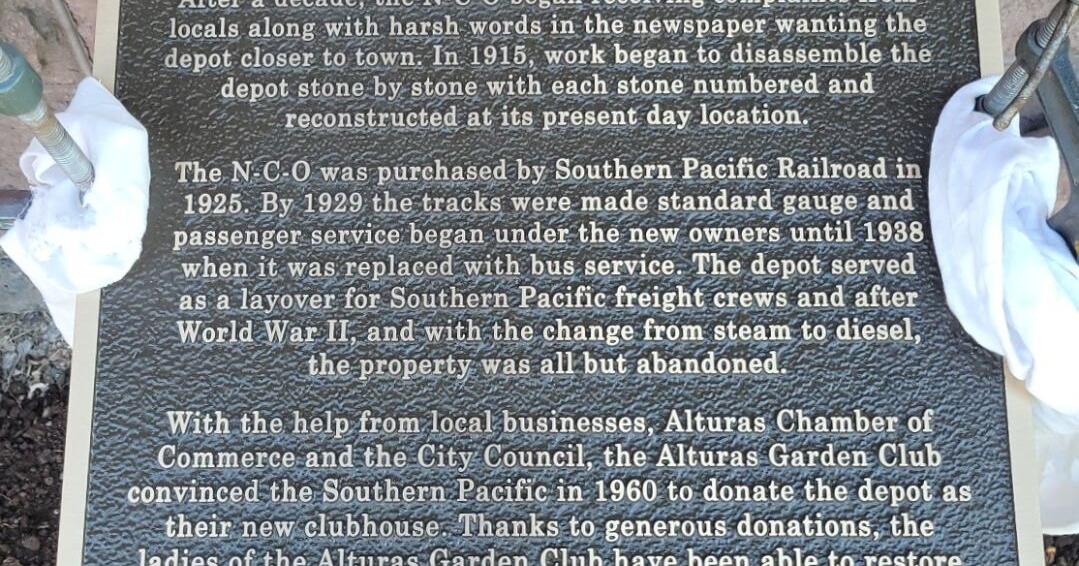 Celebration Friday for Alturas Public Railway History Park