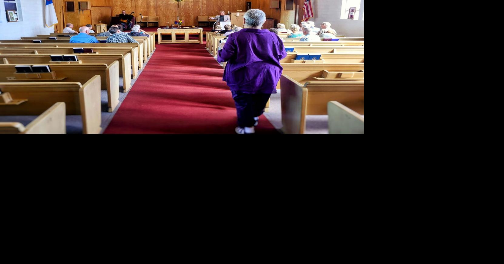 Mt Laki congregation says their farewells to the historic Klamath