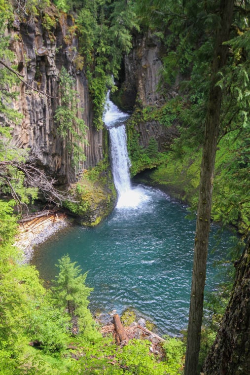 klamath falls waterfall