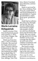 Merle Kirkpatrick
