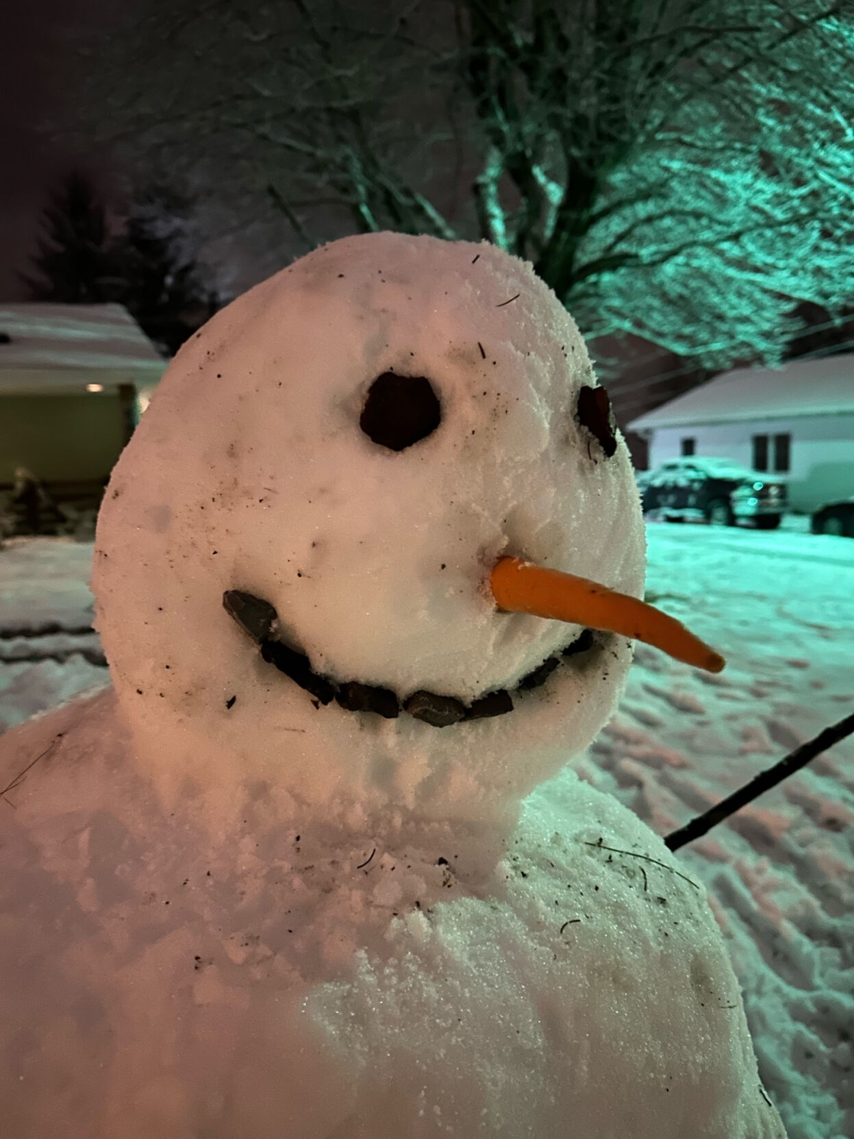 Jonesborough snow man 2 | | heraldandtribune.com