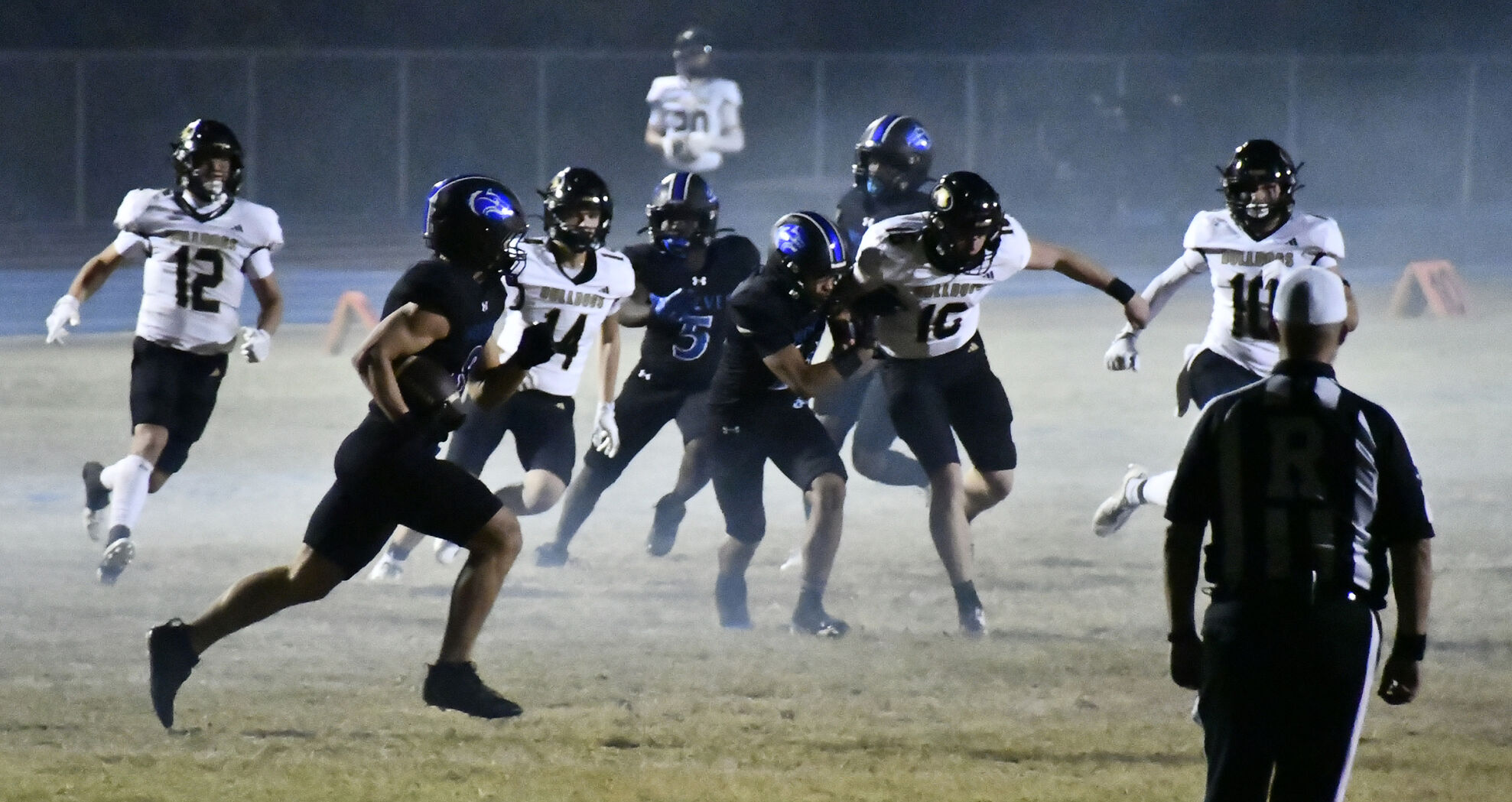 HD Davis in the smoke