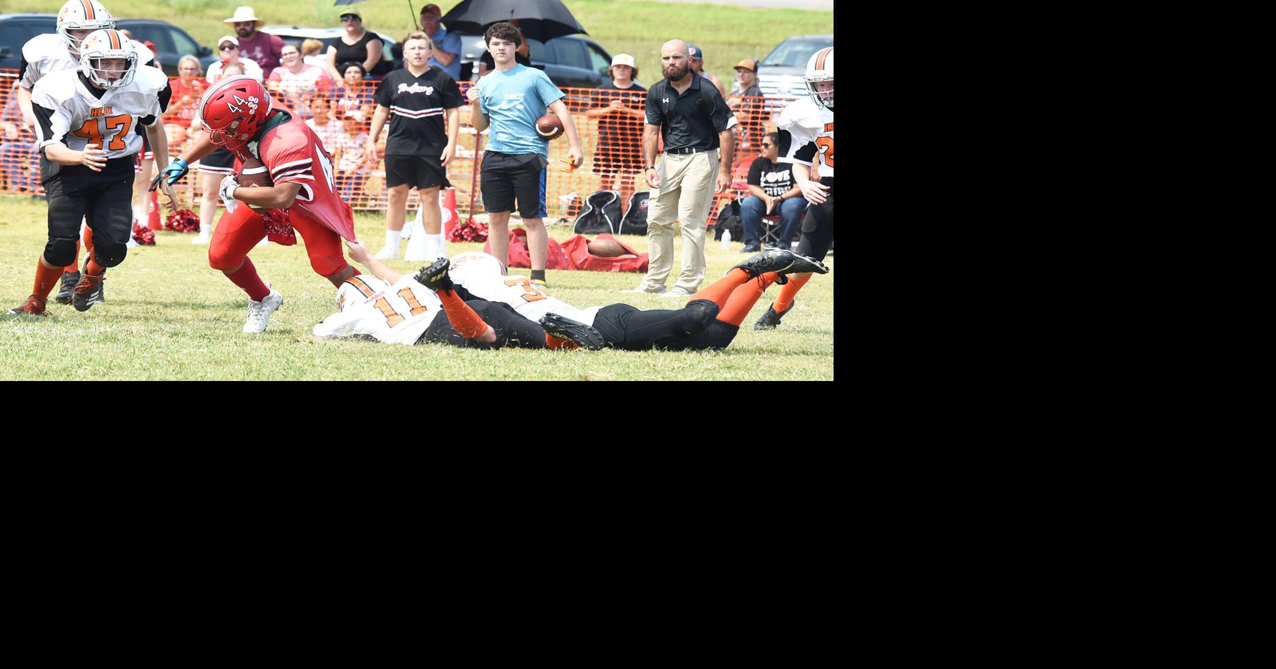 Campbell Indians break in new field with patriotic display, 50-44 win ...