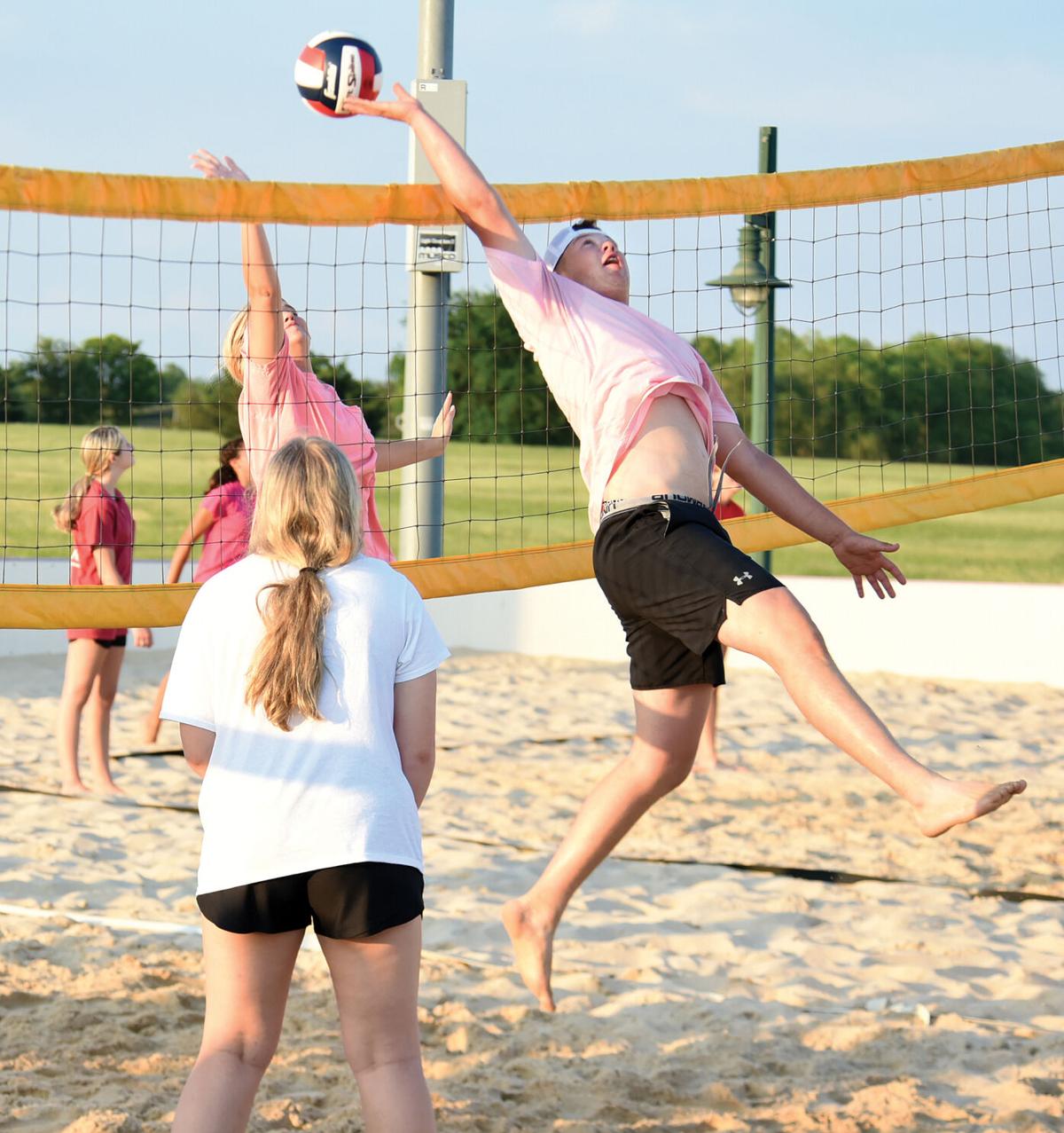 Sand courts popular Greenville hangout Sports