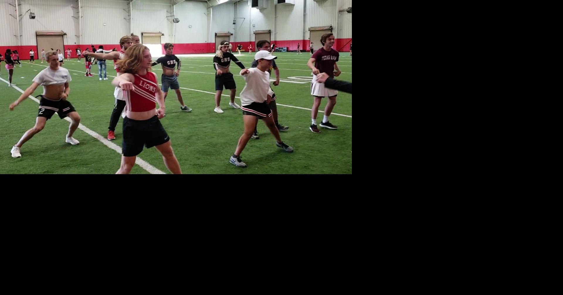 video Powder Puff cheerleaders Sports