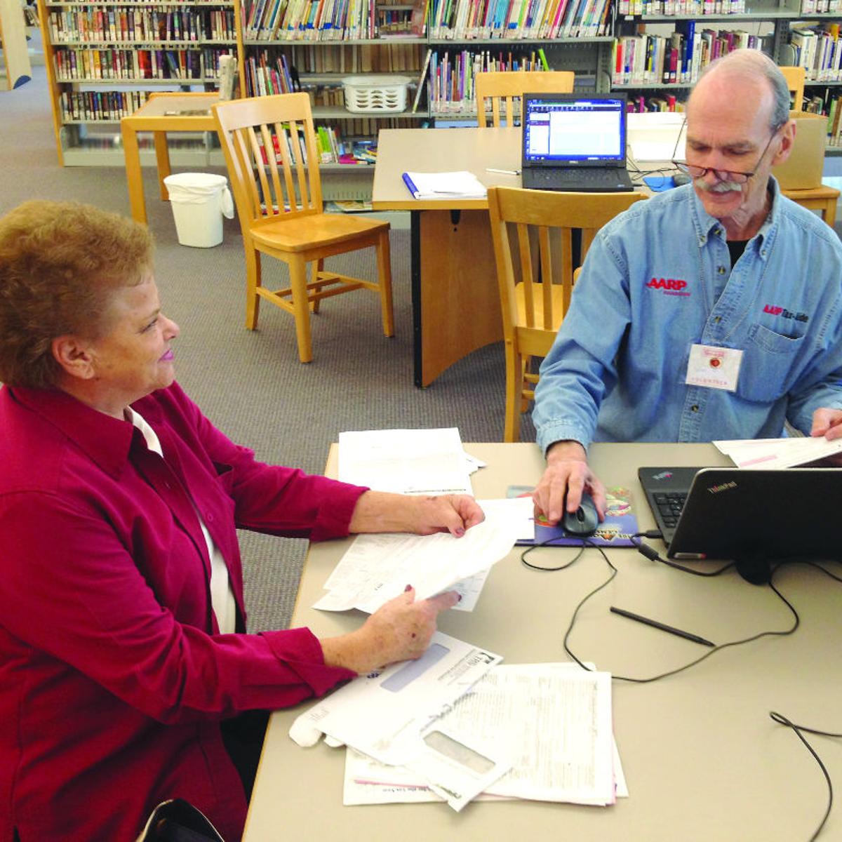 Tax Assistance Available From The Aarp At The Greenville Library