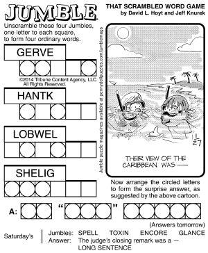 Jumble Puzzle Answers For Today Gamers Smart
