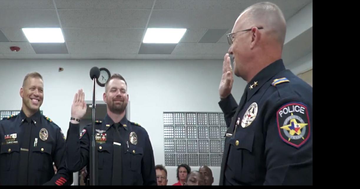 Greenville PD promotes four officers after years of service | Local ...