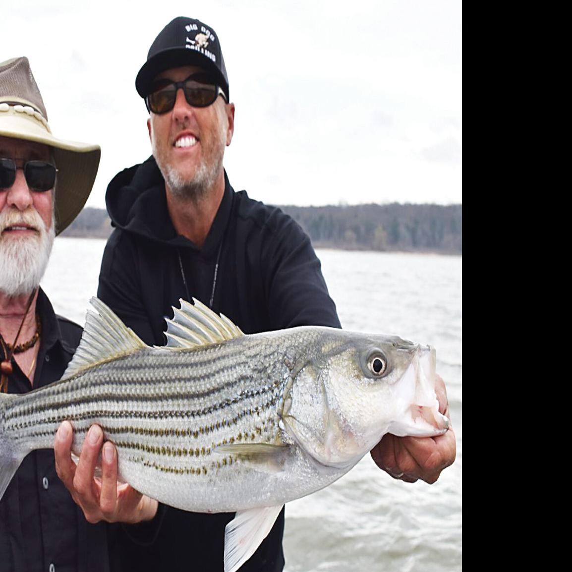Outdoors with Luke: Luke and friends catch Lake Texoma stripers, Sports