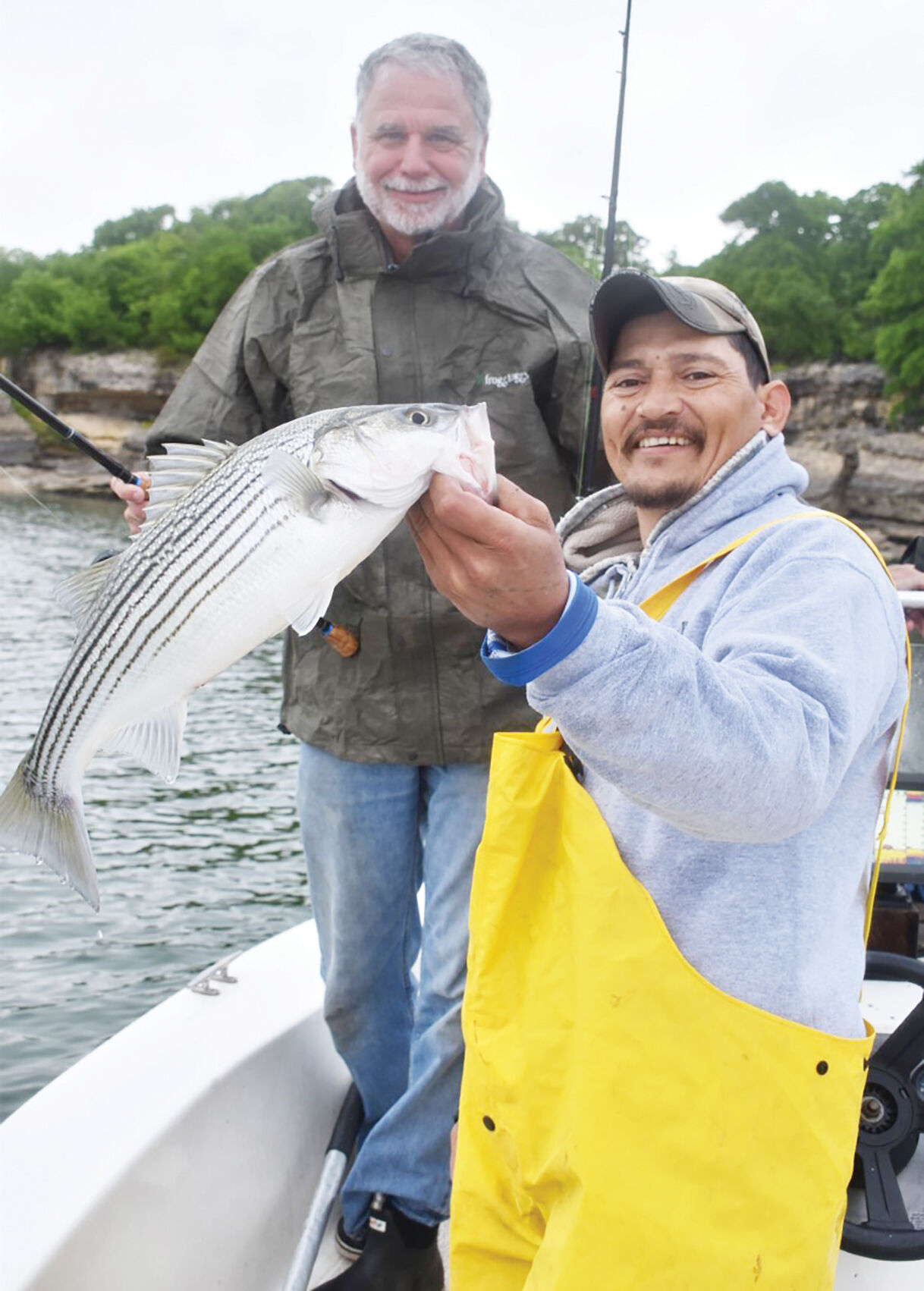 Luke fishes Lake Texoma with topwater lures Sports heraldbanner Adult Picture