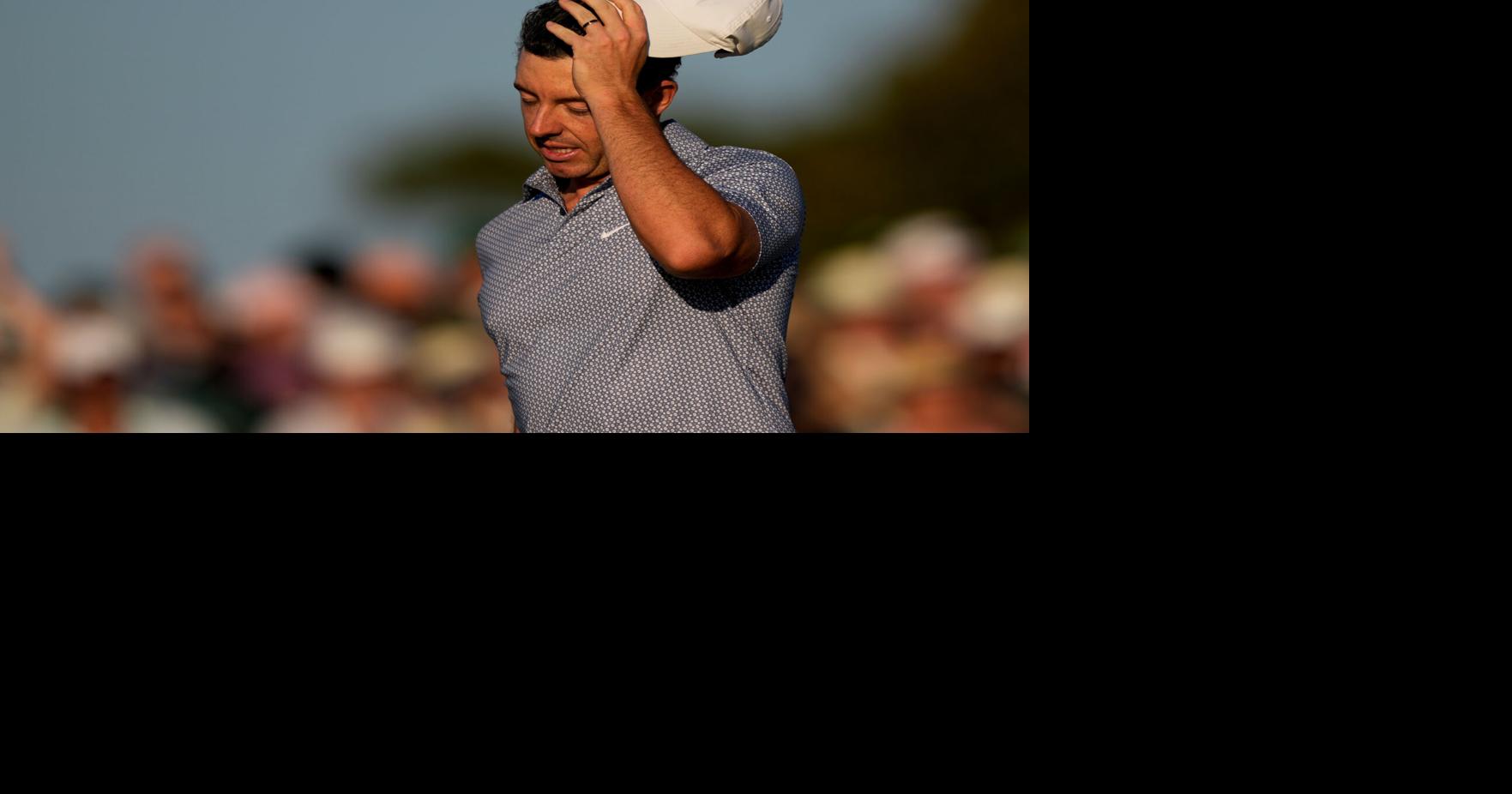 Rory McIlroy stumbles at the Masters and now shares the lead with Cameron Young