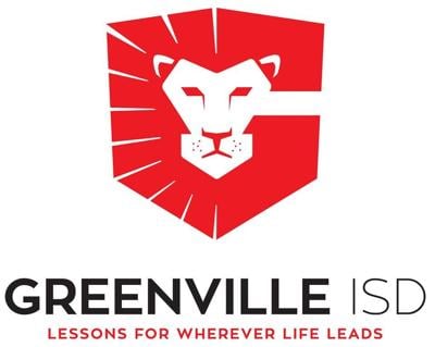 Greenville ISD logo with slogan