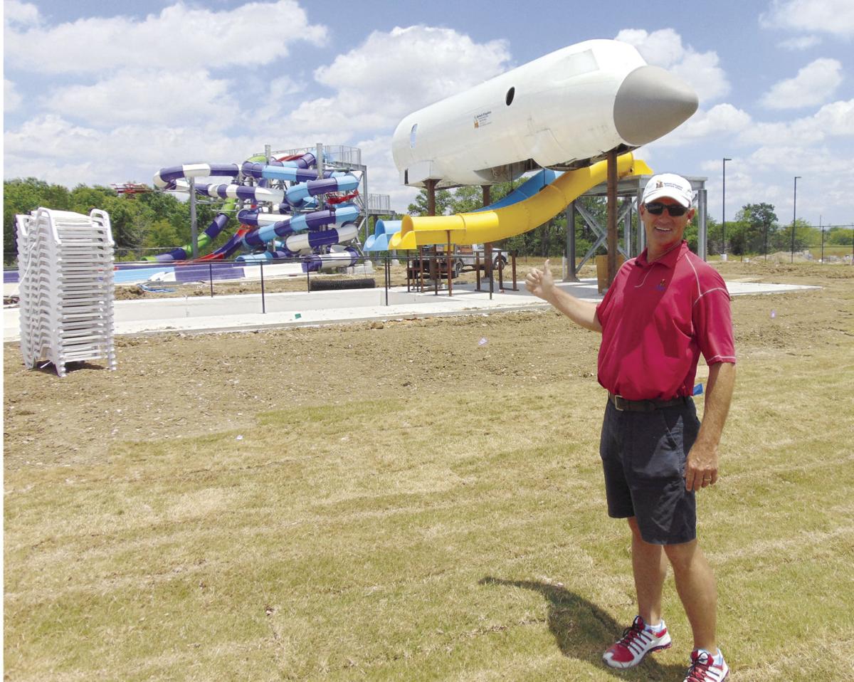 Crews working at Splash Kingdom today News