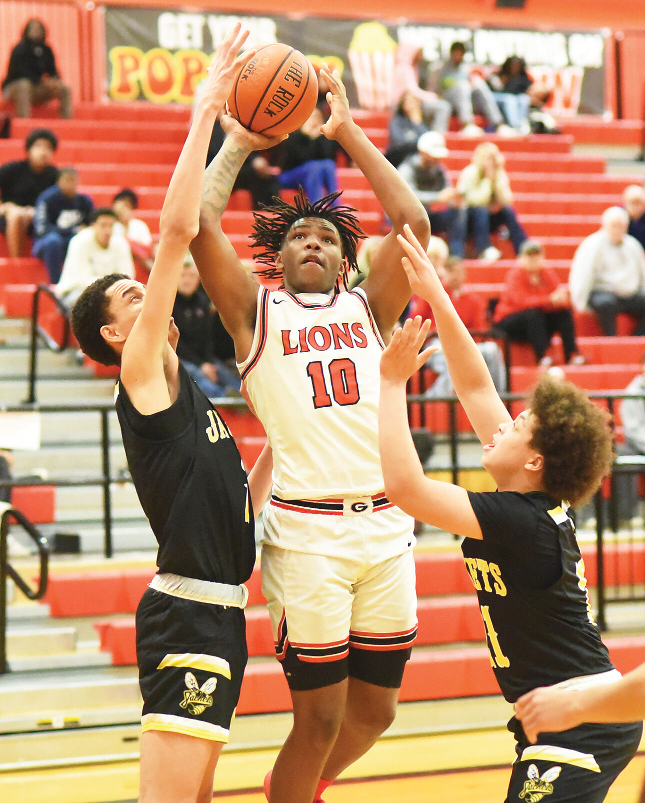 Greenville Lions’ Trio Shines in All-District 13-5A Basketball Honors