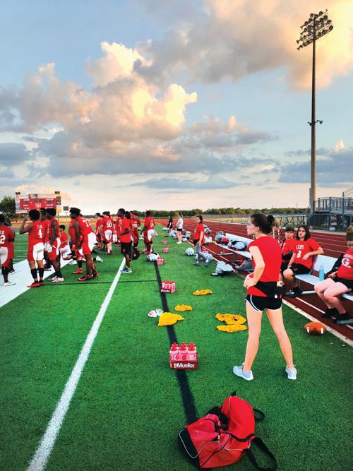 Cloudy sidelines