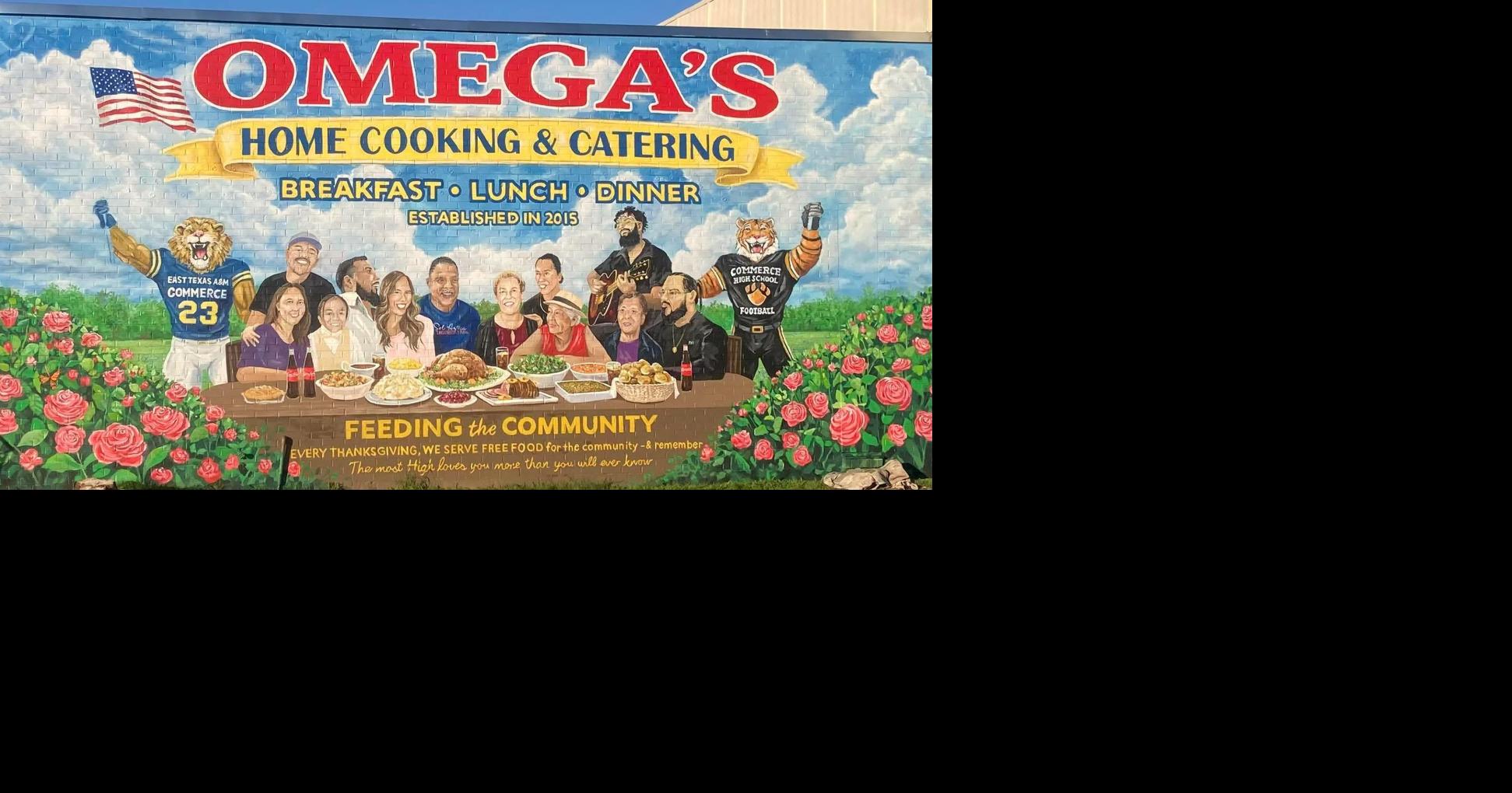 Mural at new Omega's location celebrates family, community