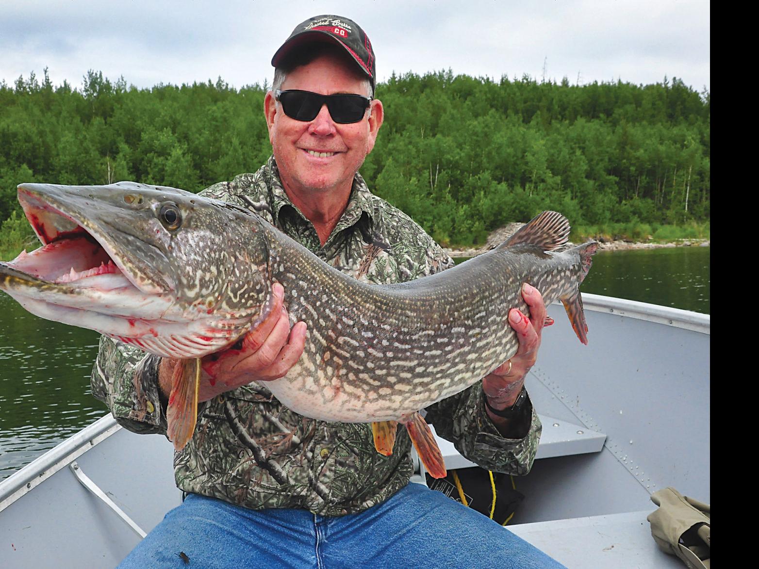 Luke Clayton column: Fishing for pike in Canada, Sports