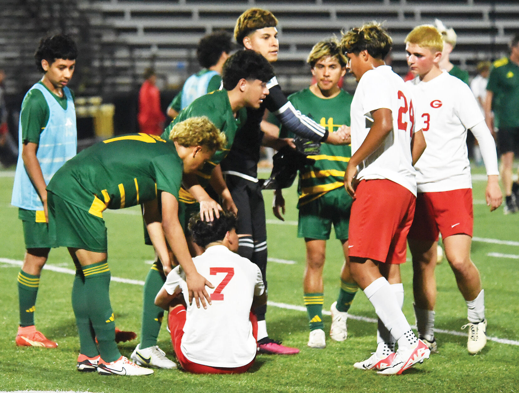Longview vs Greenville Lions Soccer Playoff: Salazar’s Hat-trick Leads to 3-0 Victory