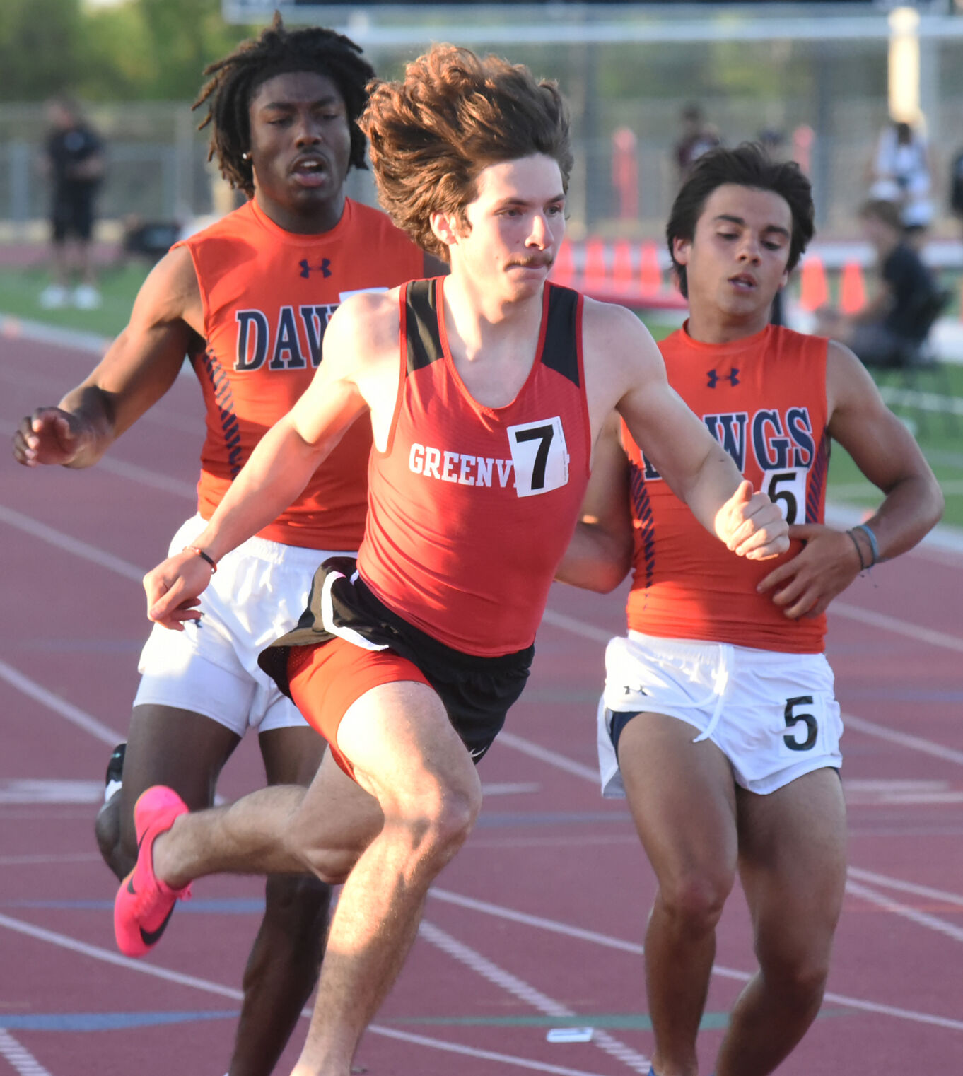 Greenville Lions shine at District 13-5A: 3 Qualify for Area Meet